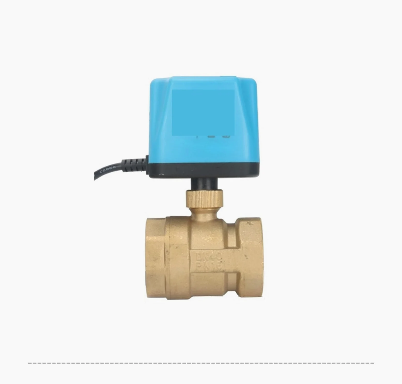 Válvula de bola Válvula de bola 3/4" 1" Válvula de bola motorizada normalmente cerrada/abierta Válvula de bola eléctrica de latón de 2 hilos Reemplace la válvula solenoide Para equipos de agua potable