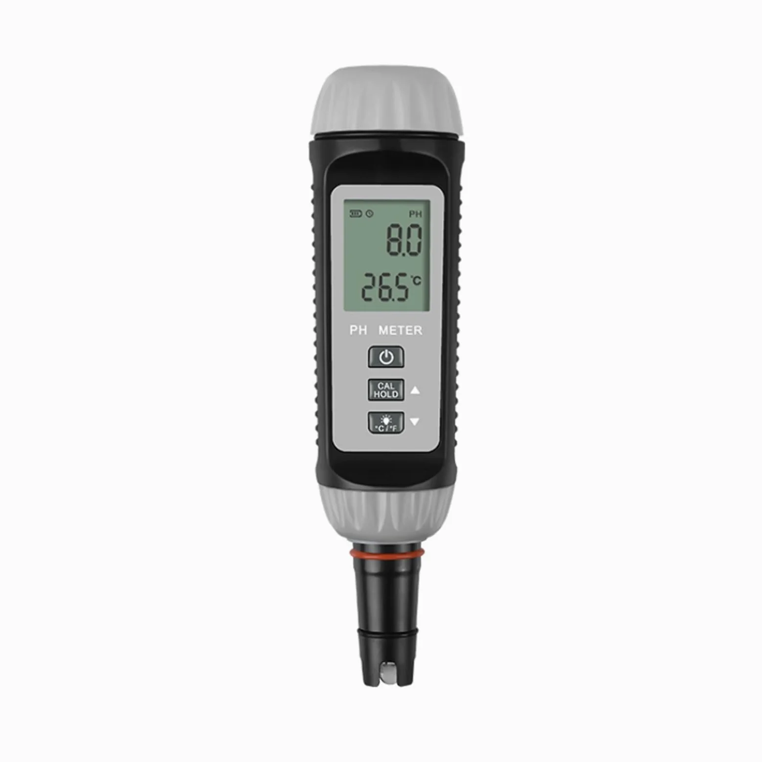 Medidor de Prueba Temperatura pH Bolígrafo Digital Pantalla Dual Comprobación Precisa Sencilla
