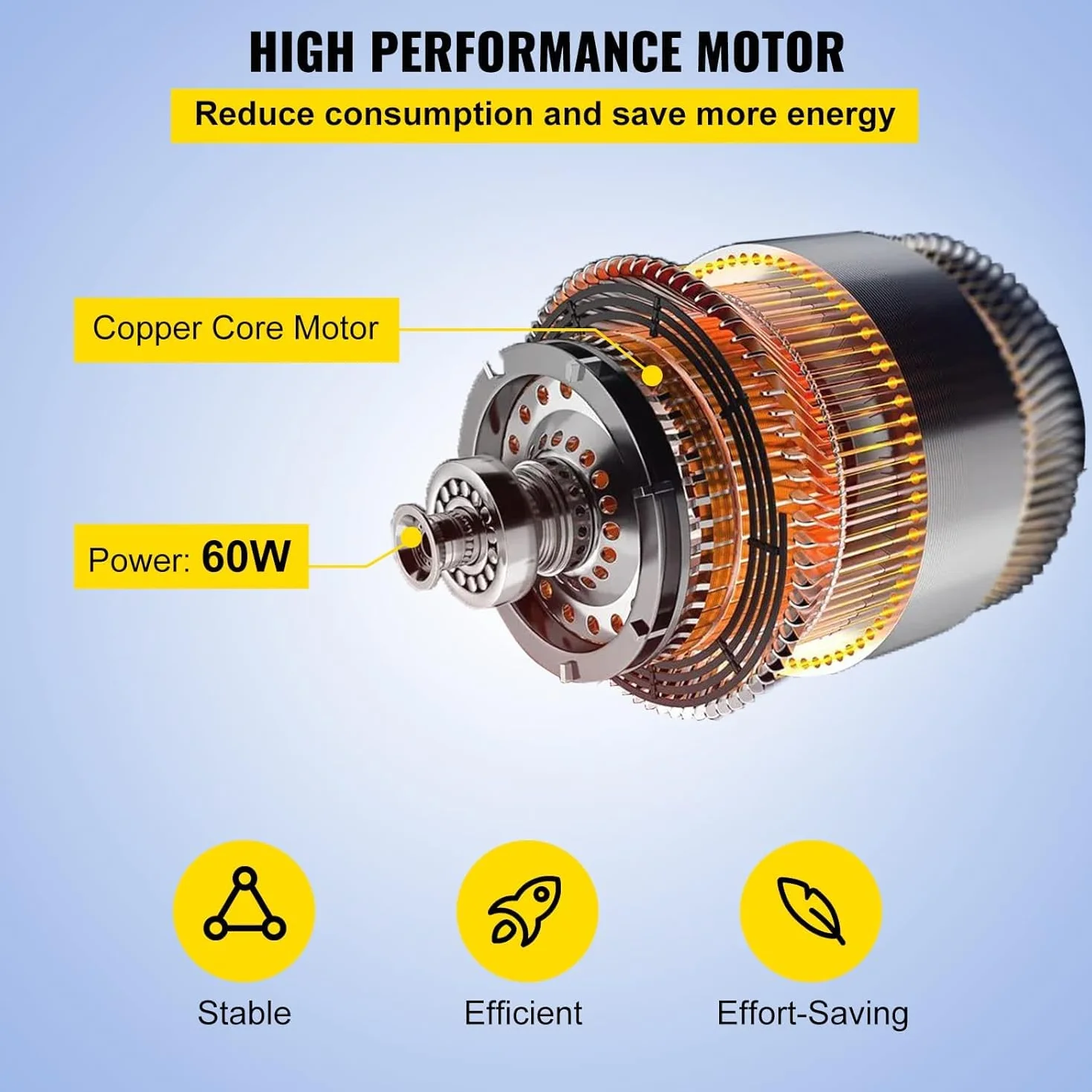 VEVOR Cinta transportadora de PVC de 59 x 15.7 pulgadas, transportador eléctrico de PVC de 110 V de velocidad automática ajustable, máquina transportadora con doble barandilla, en acero inoxidable,