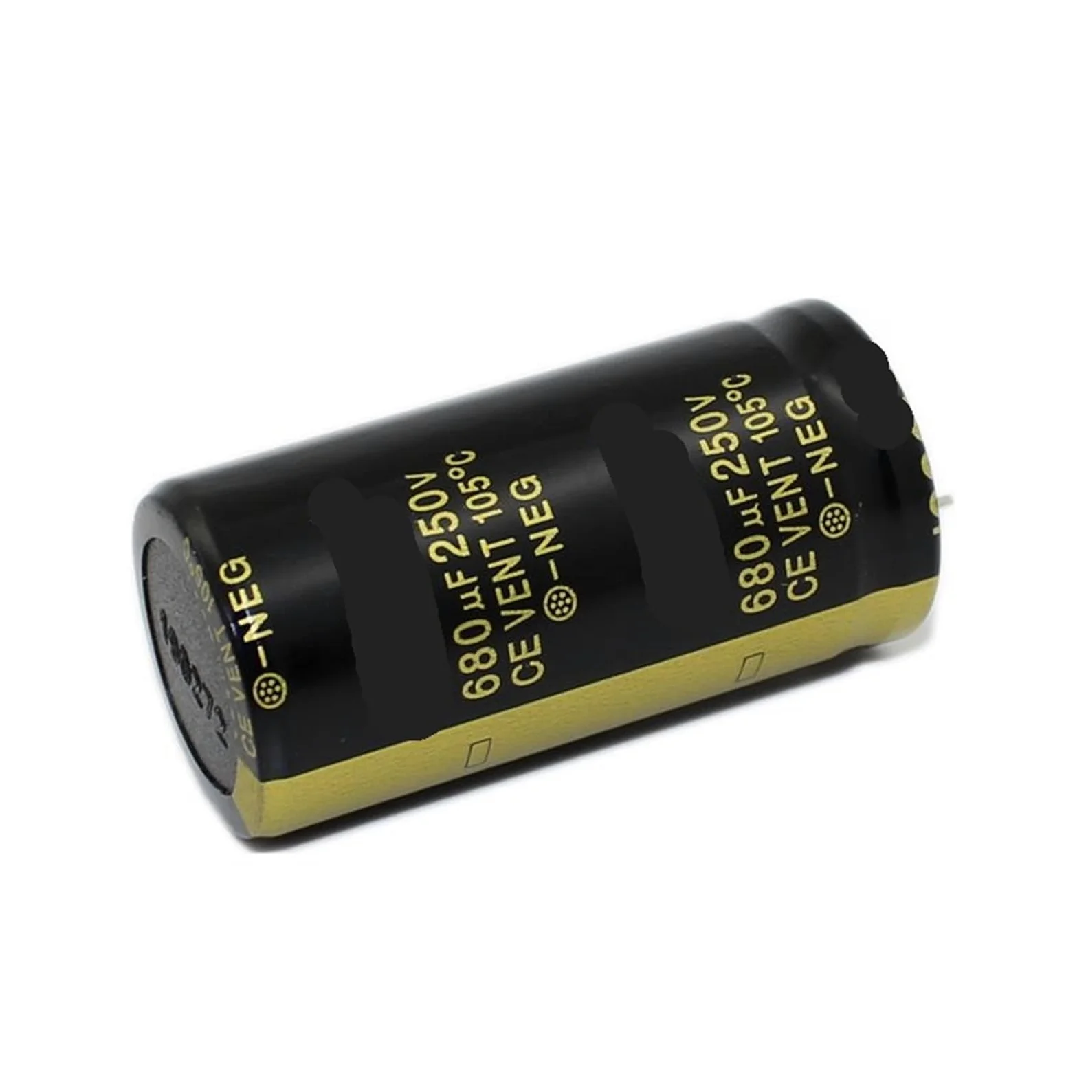 Condensador electrolítico de 250 V y 680 uf, 25 x 50 mm, 10 unidades