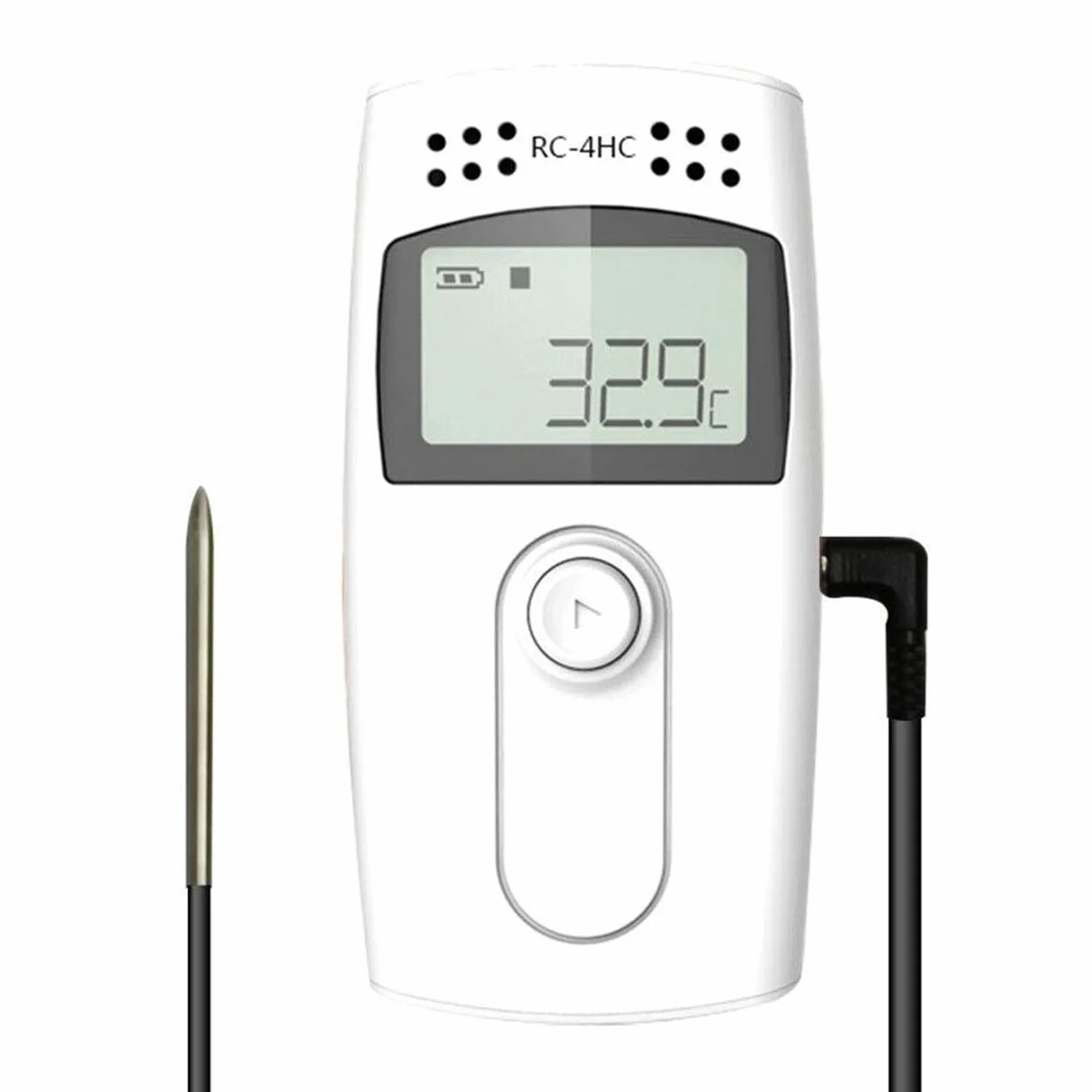 Genérico Registrador de Datos de Temperatura y Humedad USB Capacidad de Registro de 16000 Puntos Informe en PDF