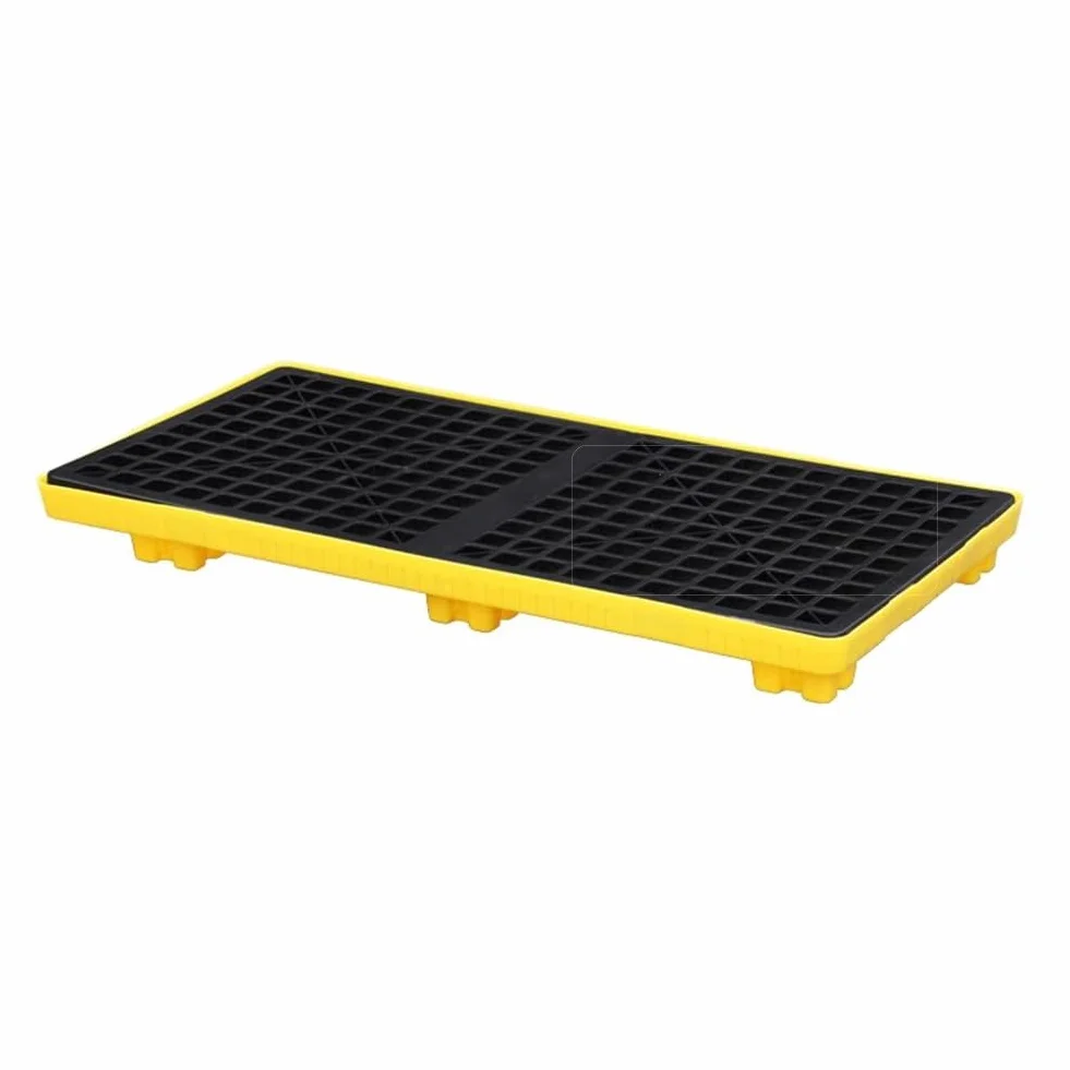 exproyzk Plataforma Modular del derrame, Plataforma de contención de derrames, Plataforma de colocación de Tambores de Aceite de Plataforma a Prueba de Fugas(120 * 60 * 10cm)