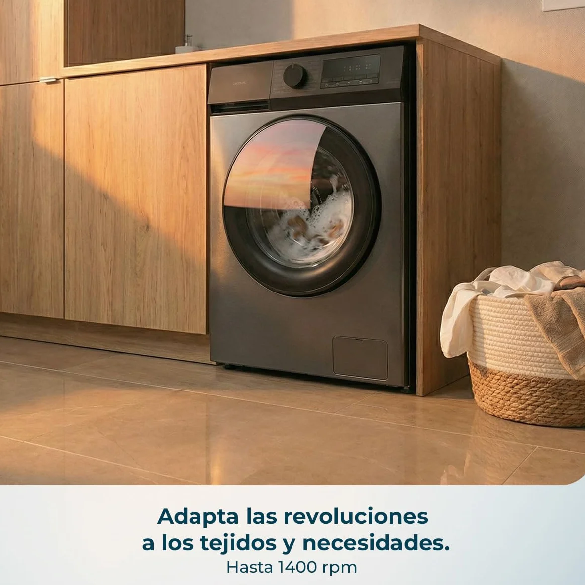 Cecotec Bolero DressCode 10450 Inverter Steel Pralka 10kg 1400 obr/min Klasa A-10%