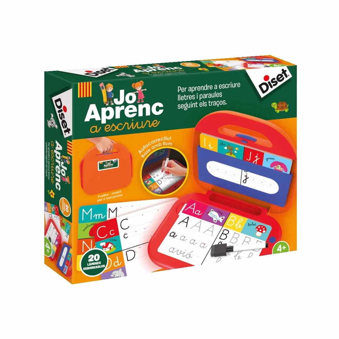 Diset Jo Aprenc a Escriure Joc Educatiu per Nens a Partir de 4 Anys