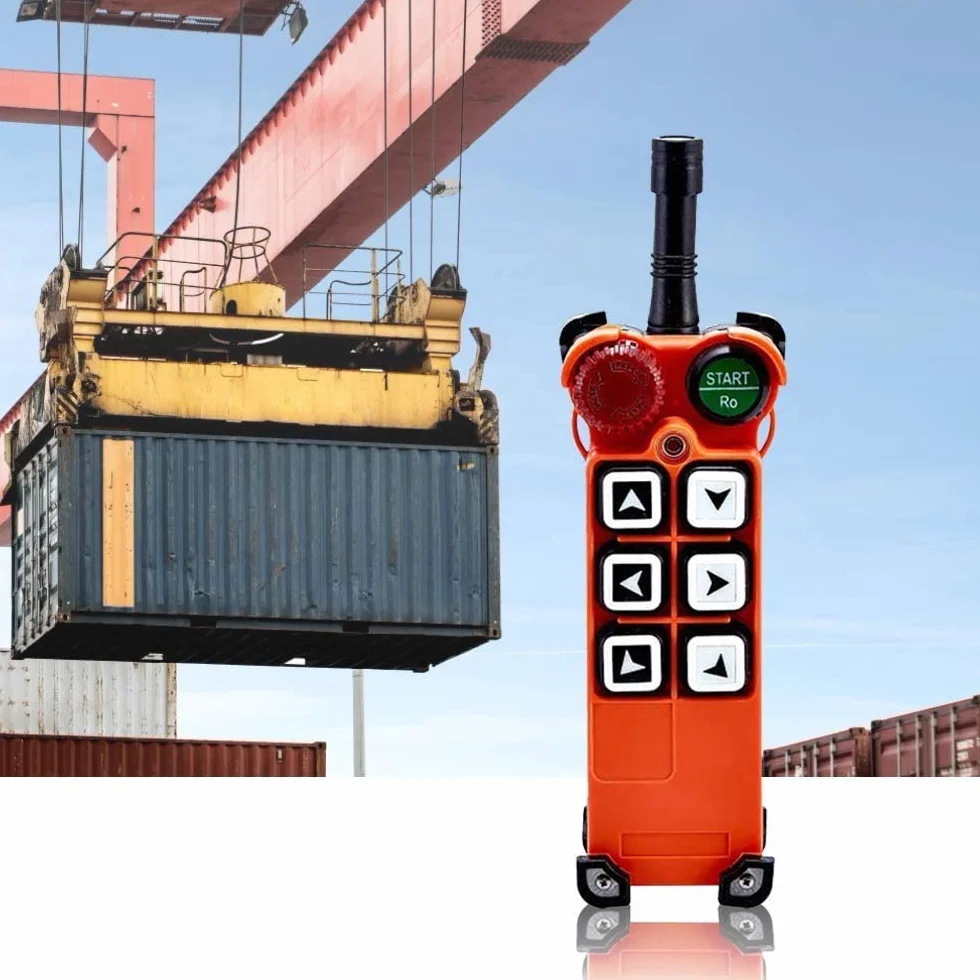 MXBAOHENG Control Remoto inalámbrico Industrial de 220 V para grúa/polipasto con 1 transmisor y 1 Receptor F21-E1
