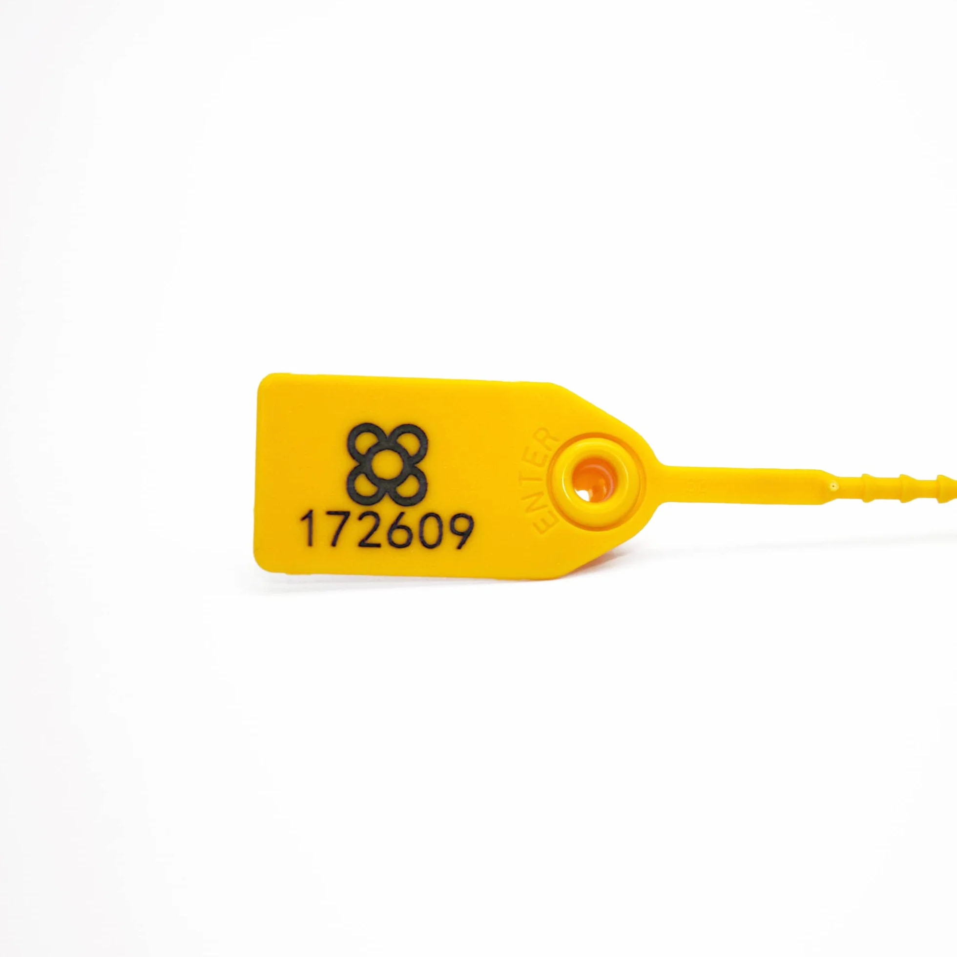 DOJA BARCELONA Precintos de Seguridad de Plastico Amarillos 24cm 200 unidades Bridas numeradas