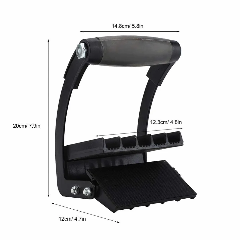 Grúas para placas de yeso, Soporte de transporte de paneles de madera contrachapada y multiuso, Herramienta de Portapiezas de Metal Resistente