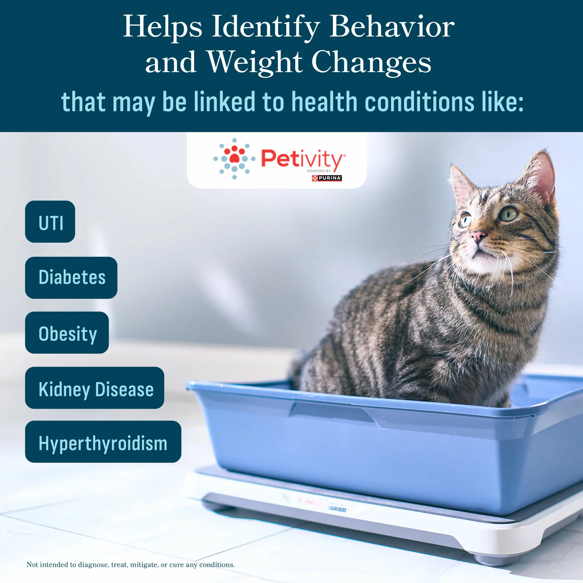 Petivity Smart Litter Box Monitor System - Caja de 5 Libras