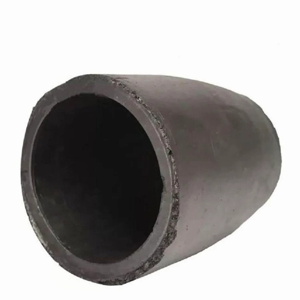 Horno de fusión crisol grafito, horno resistencia a altas temperaturas, equipo accesorios plata oro fundición 1 pieza(10.3x12cm)