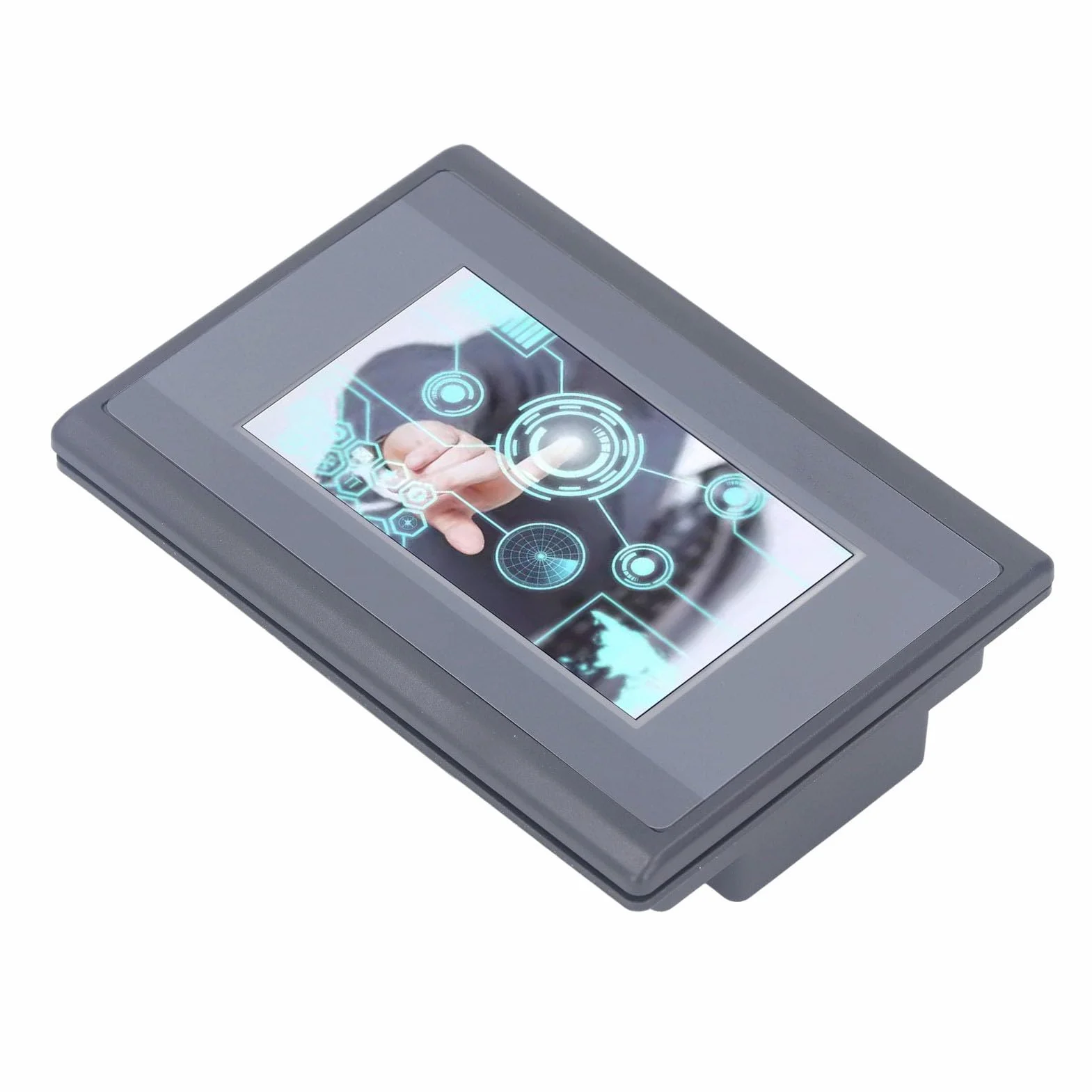 WS4312R PLC HMI Todo en Máquina Integrada con Pantalla Táctil de 4,3 Pulgadas para PLC : Fácil Instalación con Velocidad de Funcionamiento Rápida