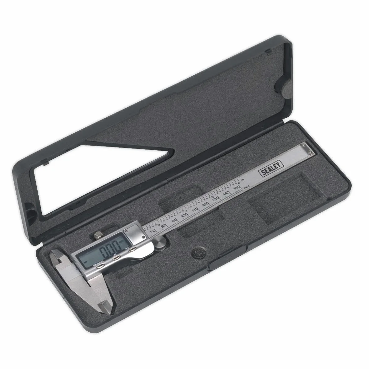 Sealey AK9621EV - Calibre digital (0-150 mm, 0-6 pulgadas)