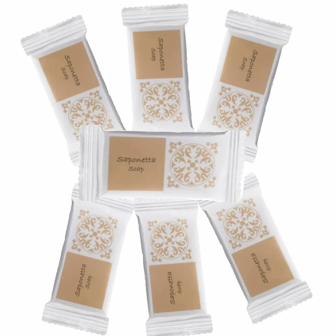 MAQA Kit de jabón de cortesía para el baño Paquete desechable de Hotel de 600 Piezas 3792 1