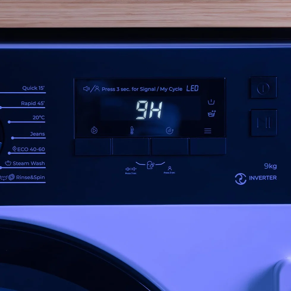 Cecotec Lavadora Integrable Bolero DressCode 940 BI 9kg 1400RPM Inverter A+++