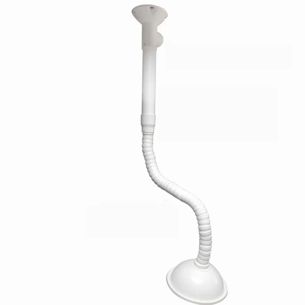 Campana de succión de laboratorio con brazo de succión universal y tubos de 110 mm, diseño duradero y versátil para filtración de aire