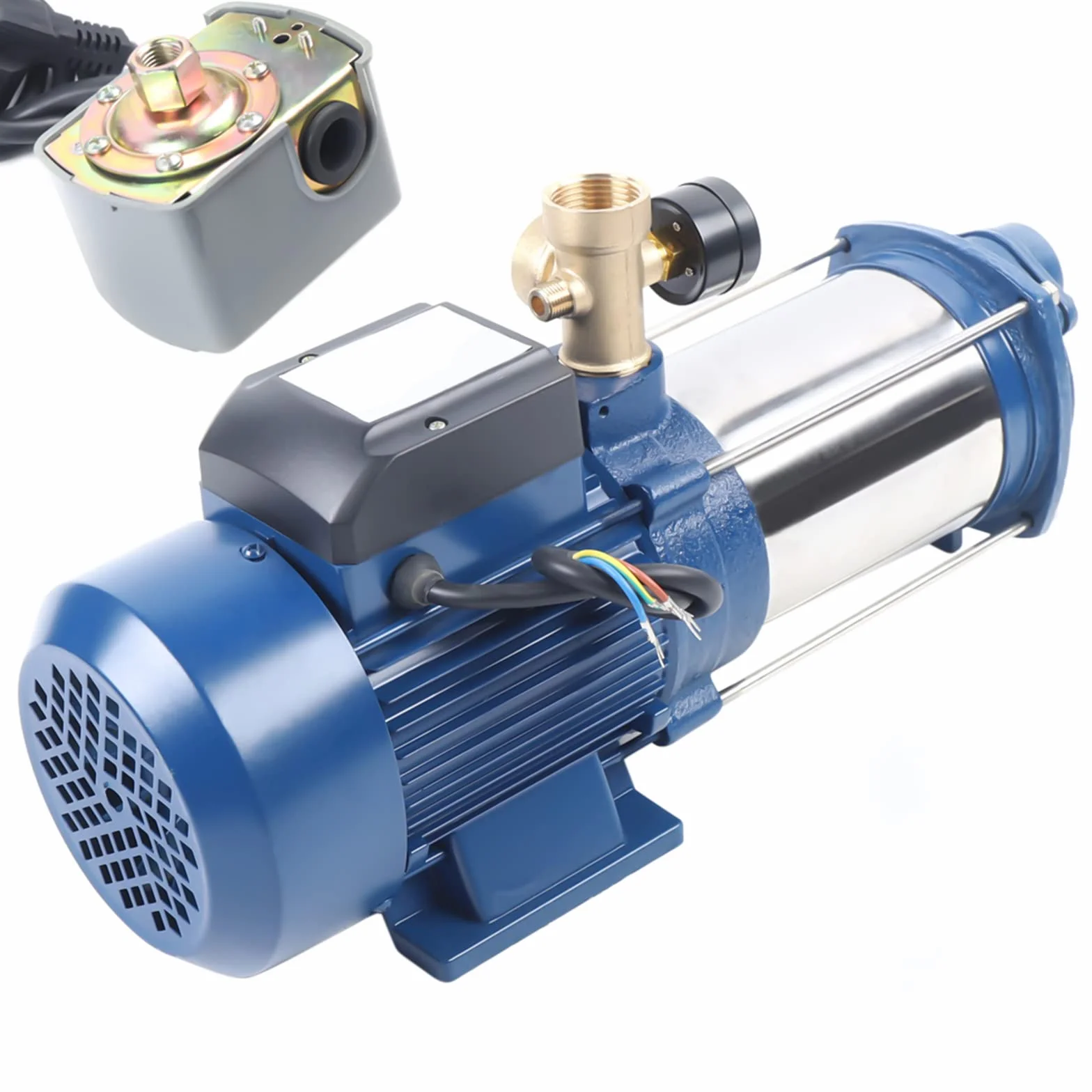 Bomba centrífuga de jardín, bomba centrífuga para el hogar, 2850 rpm 230 V, 50 Hz (1800 W)