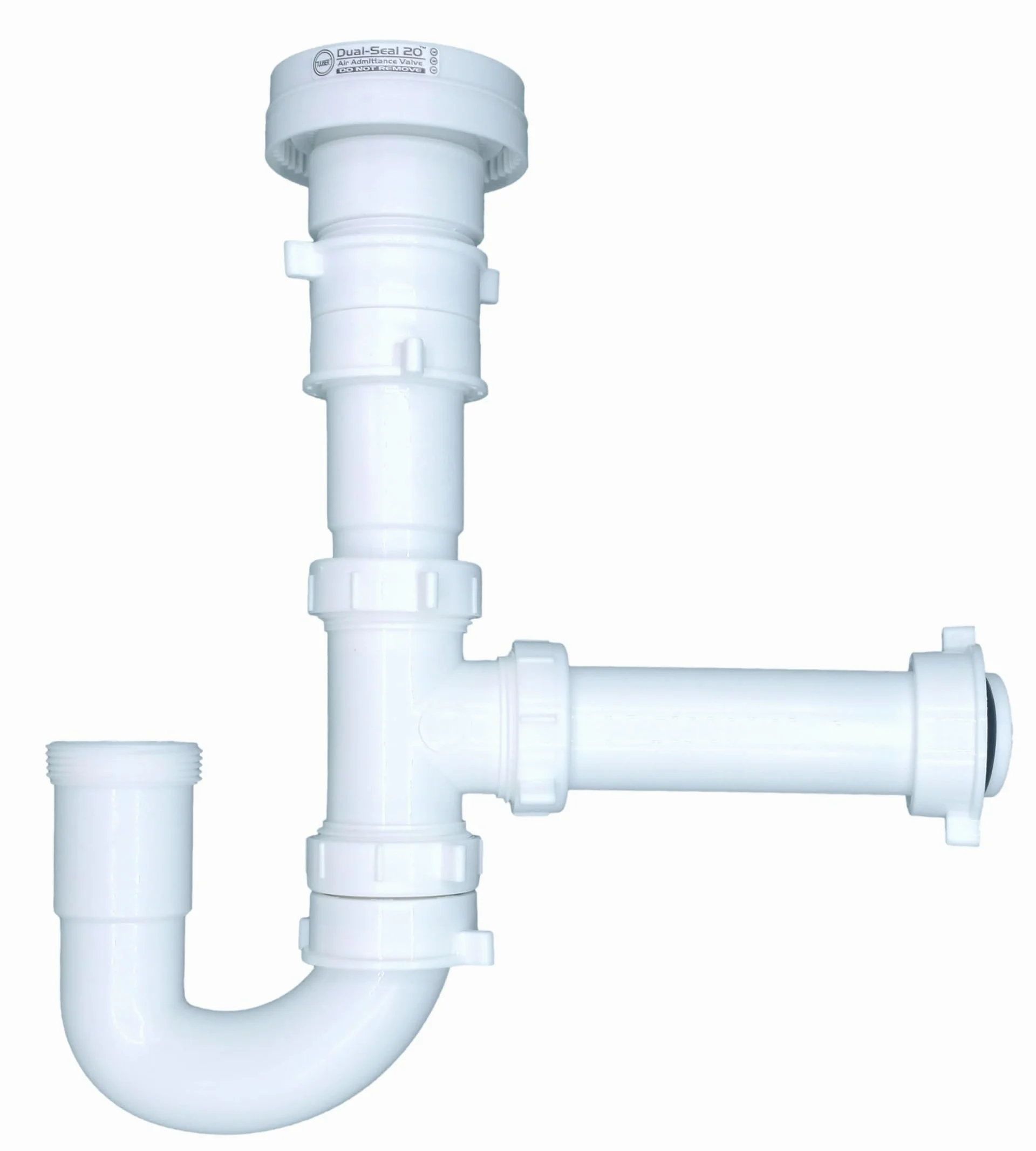 Tuuber Kit de montaje de válvula de admisión de aire con ventilación de 1-1/2 pulgadas, 2 sellos superiores