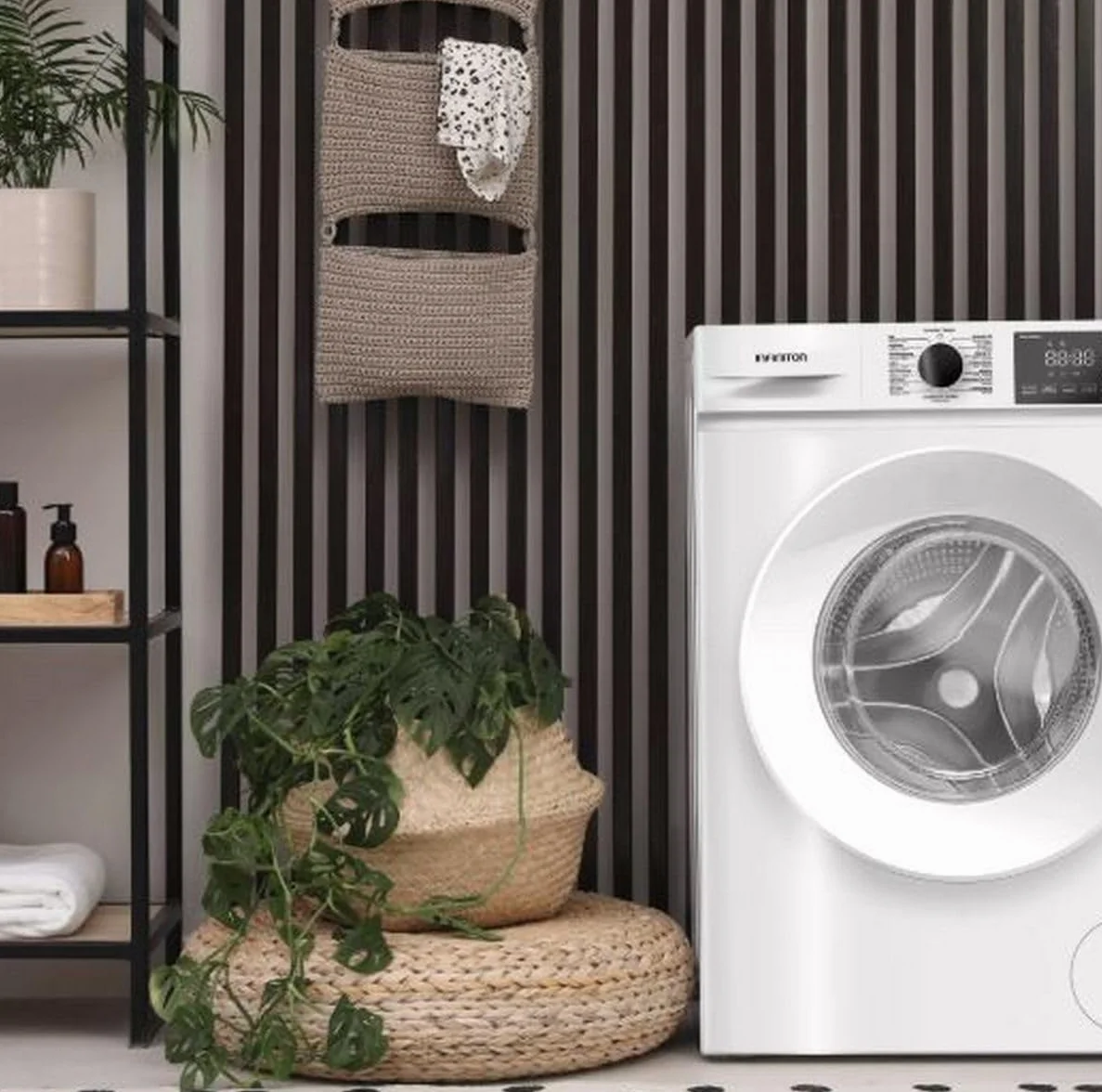 Infiniton WM-F94AWM Lavadora 9 kg 1400 RPM A Blanco Vapor Care