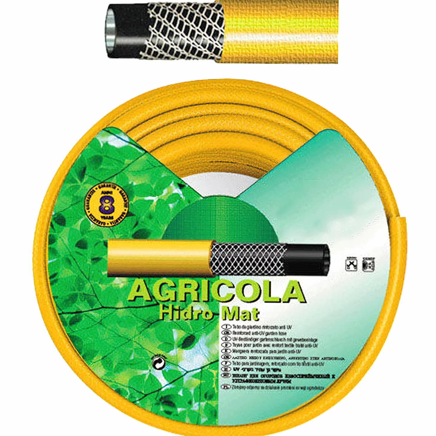 Manguera Jardin Hidro Mat Ø 30 mm. - 1 1/4" Rollo 25 Metros