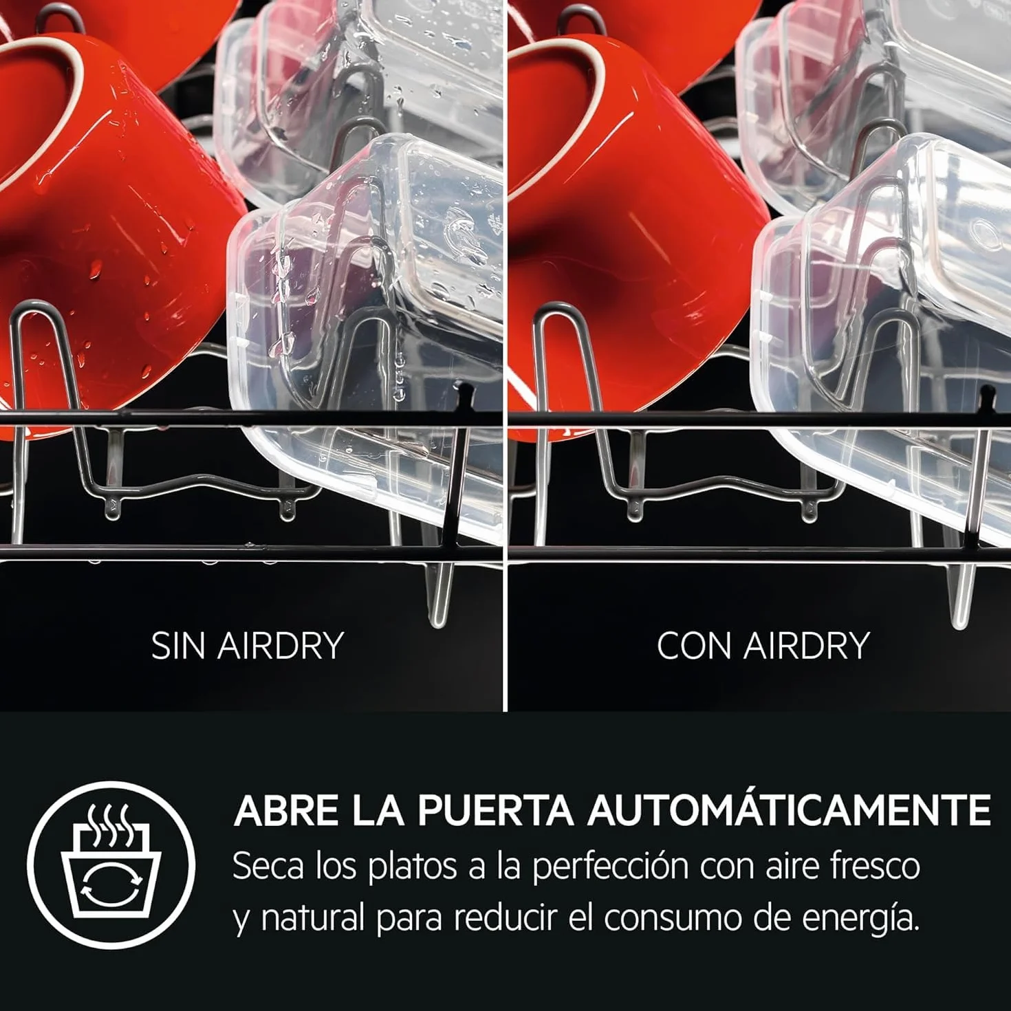 AEG Lavavajillas 60 cm FFB64607ZM 13 cubiertos Motor Inverter Serie 6000 SatelliteClean INOX