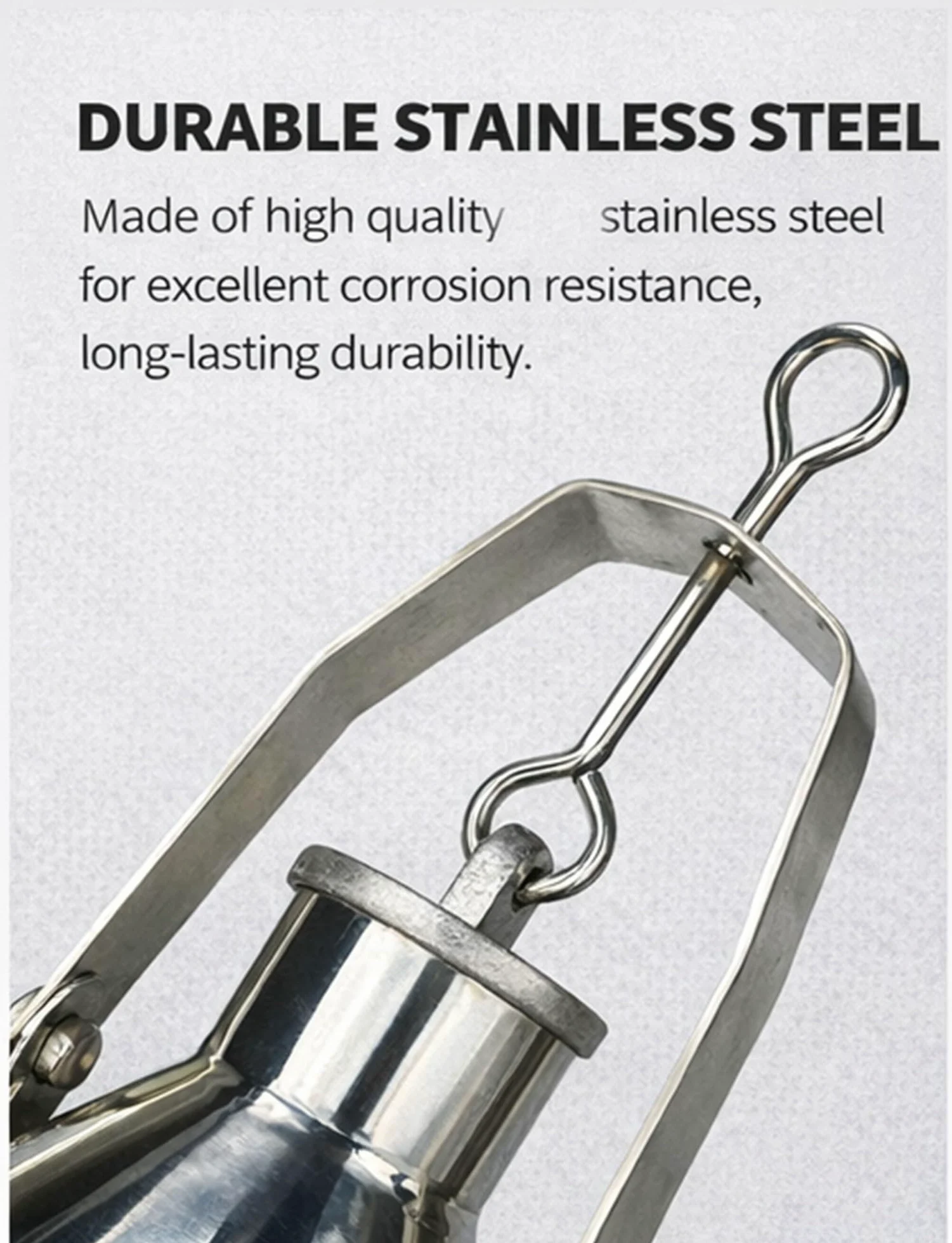 Muestreador líquido de acero inoxidable, kit de muestra de aceite para laboratorio, fábrica, almacén en petróleo y productos químicos