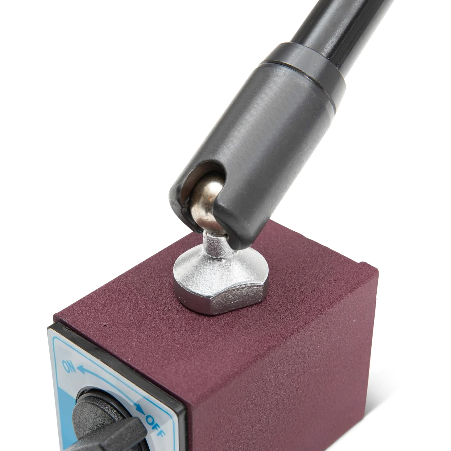 SOPORTE ARTICULADO PARA COMPARADOR, Comparator de precisiòn con longitud total de 290 mm y base magnética 60 kg