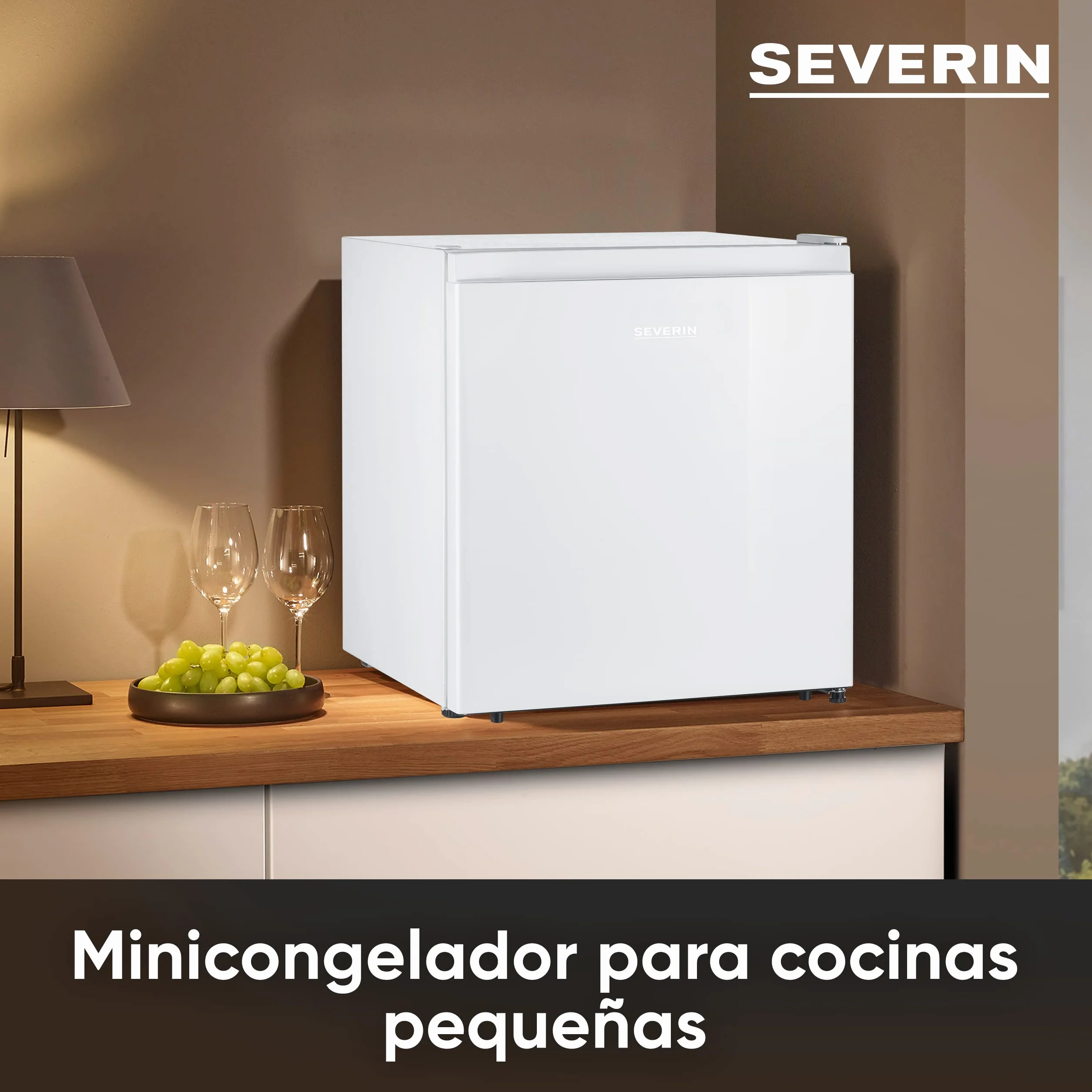 SEVERIN Congelador Mini 31L Blanco 4 Estrellas GB 8883