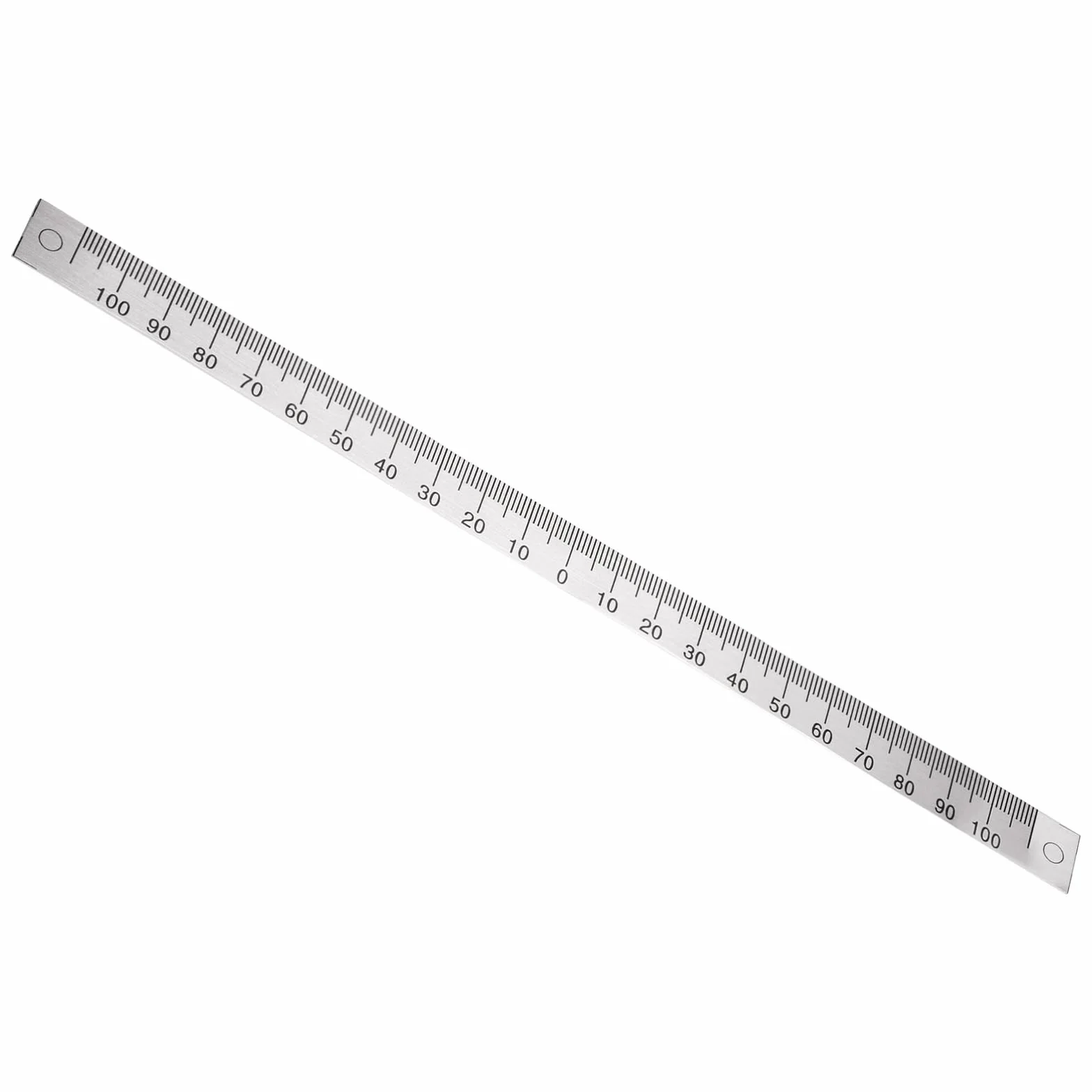 Regla de Localización Central Adhesiva de Aluminio 110mm para Medir Simetría