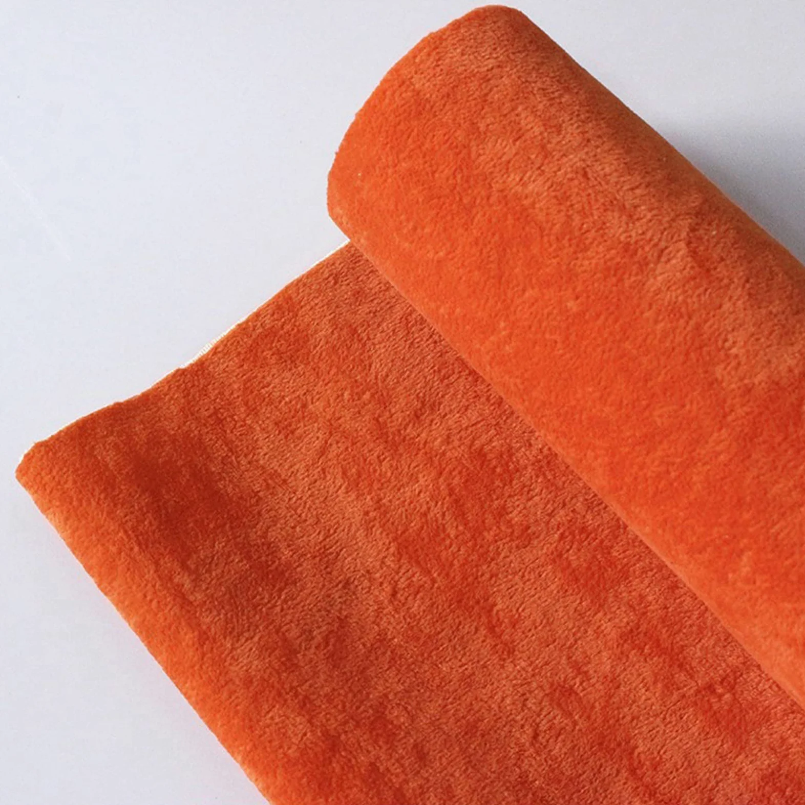 Autoadhesivo muebles pegatina forro, Papel adhesivo de tela fieltro autoadhesivo 145 cm ancho for cajones, aparadores y expositores joyas(Orange,1.45 * 2m)