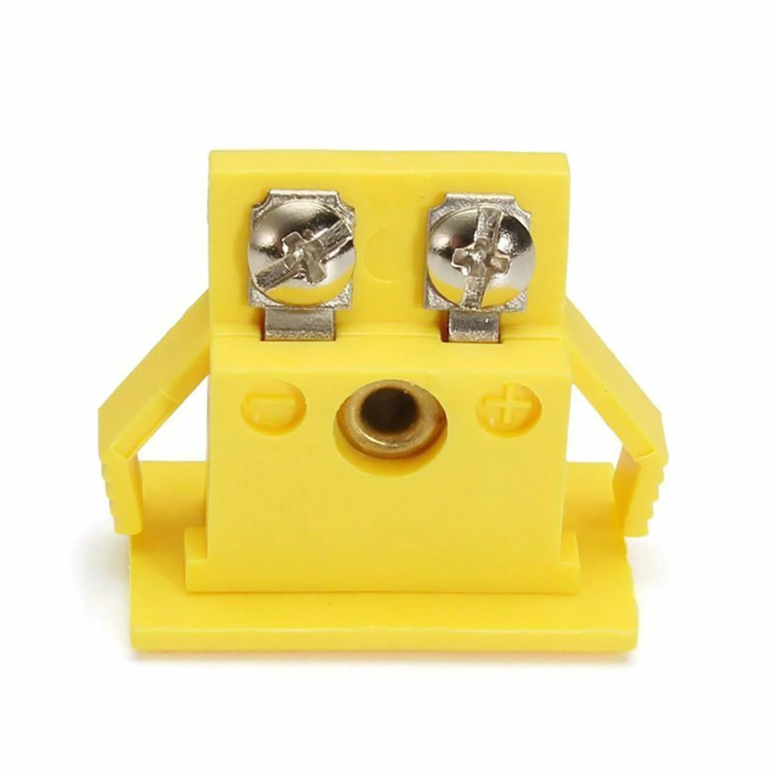 Juego de 4 conectores termopares tipo K miniatura hembra para montaje en panel de aluminio