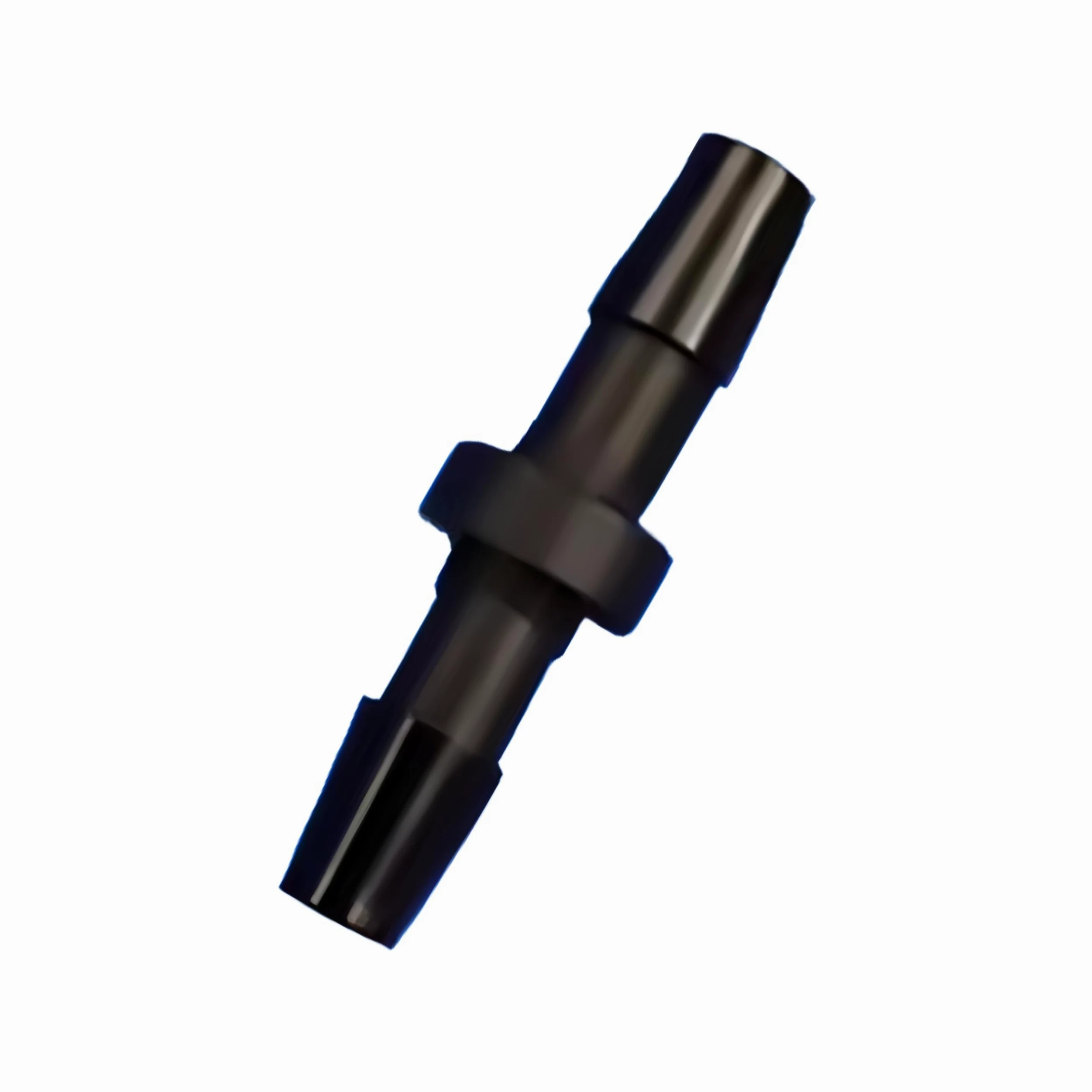 Conectores de conexión de púas for manguera de plástico reutilizable de PP transparente, paquete de 50 for maquinaria de laboratorio y alimentos(4mm 5/32inch Black)