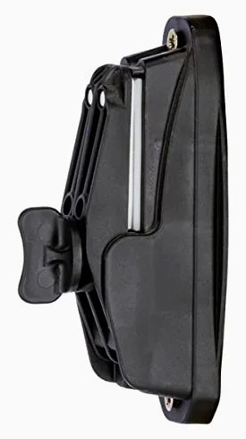 Kerbl 441290/603 - Aislador de sujeción (60 unidades), color negro