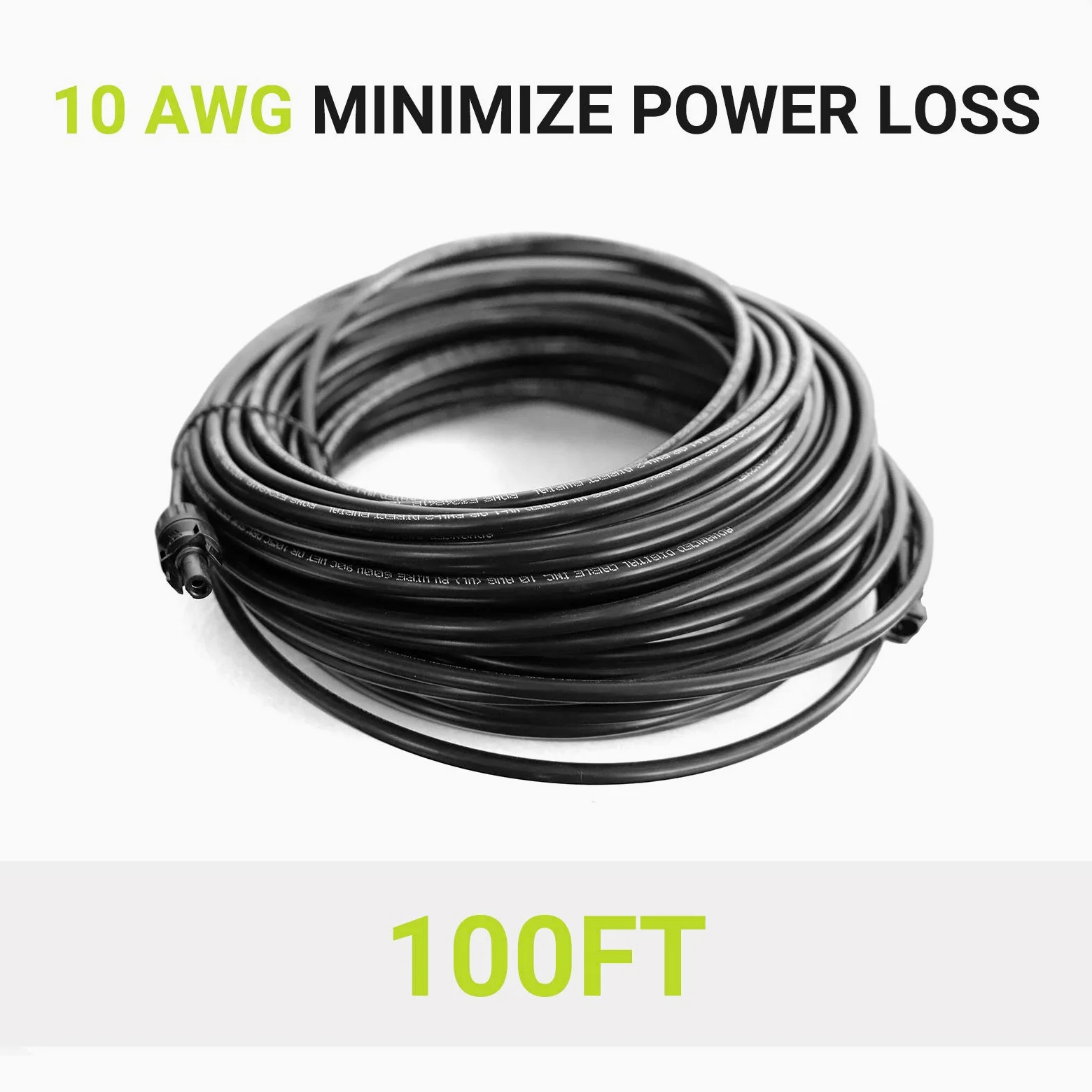 Newpowa Cable de extensión solar negro con conectores de panel solar macho/hembra compatible con MC4, resistente a la intemperie para uso al aire libre