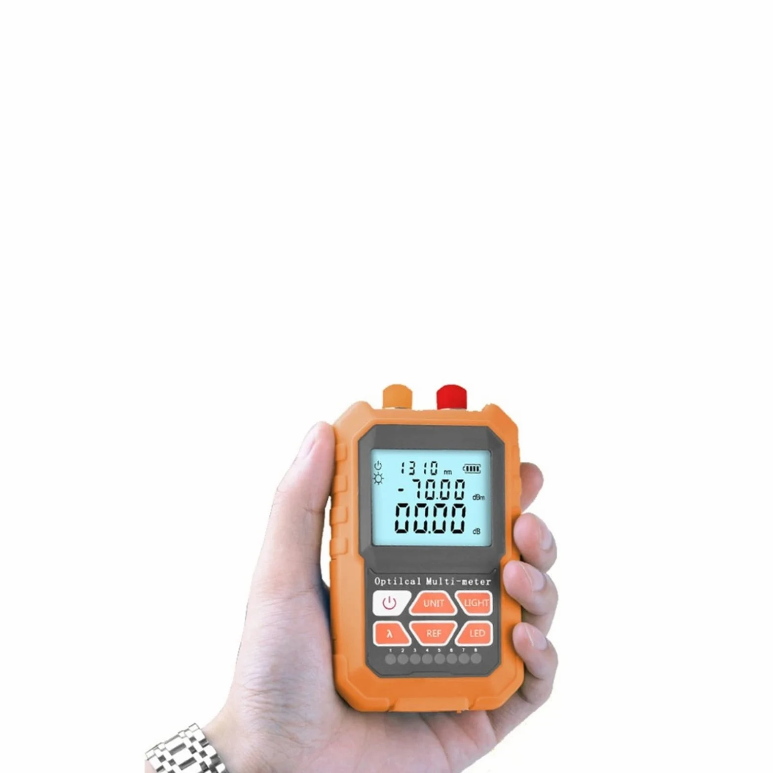 3In1 Medidor de potencia óptica Visual Localizador fallas en red Testador fibra, 10MW con visuales 10 km