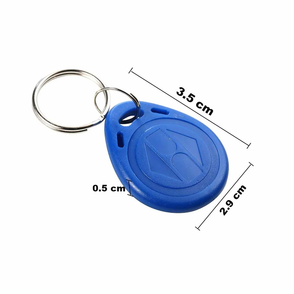EM4100 125KHz RFID Llavero de Proximidad Token Tarjeta ID Etiqueta Keyfobs Llaveros Genéricos
