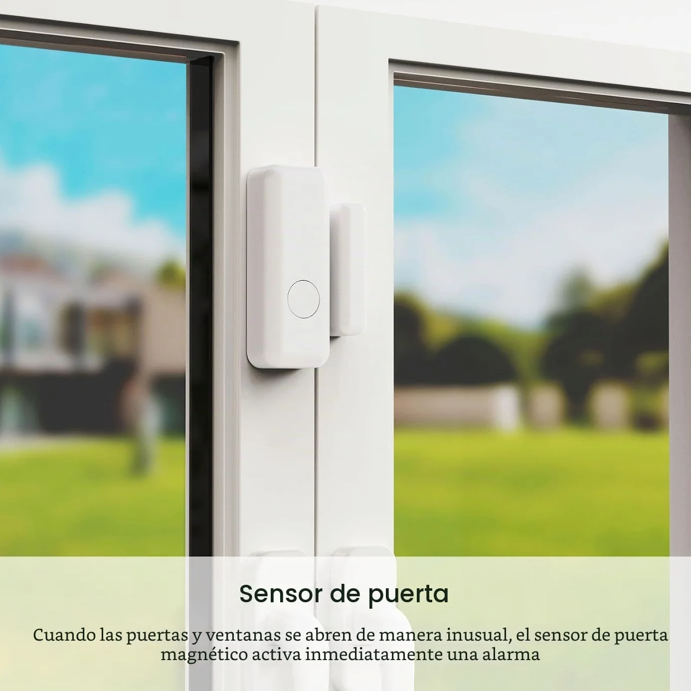 PGST Alarma para casa inalámbrica, PG103 antirrobo, Sistema Completo con Sirena de Alarma, Sensor de Puerta y de Movimiento Compatible(PG103-2G-C)