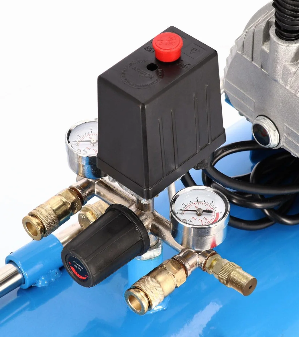 Compresor de aire HL 425-100V 8 bar 3 CV 2,2 kW 260 l/min 100 l