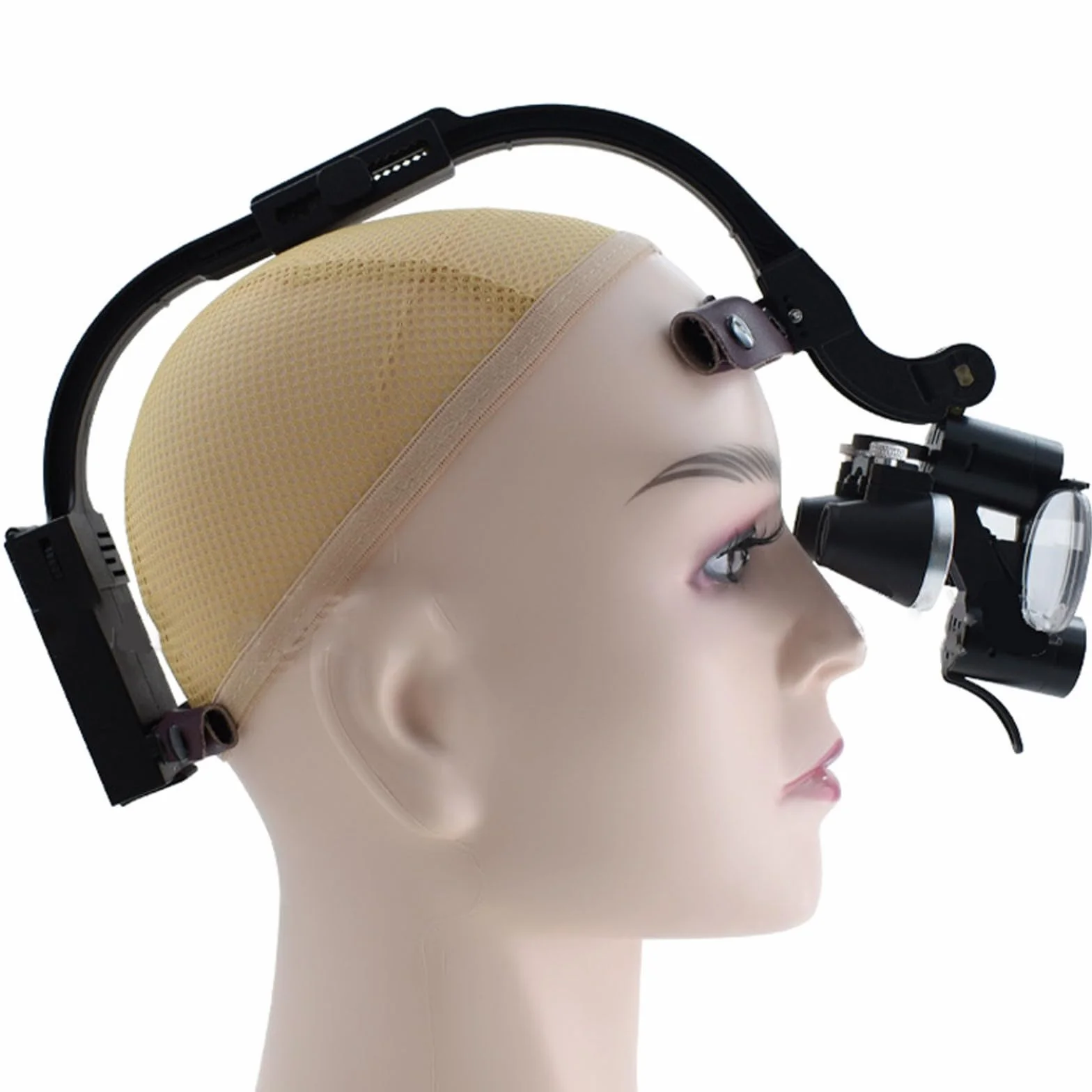 Lupa Frontal Dental Inalámbrica 3,5X 5W LED Quirúrgica Portátil