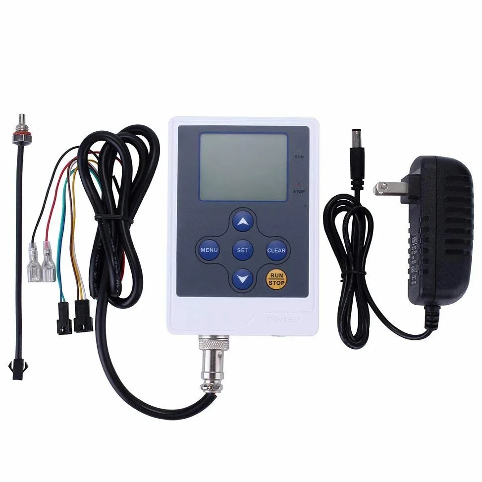 DIGITEN Pantalla LCD de control de flujo de agua + medidor de sensor de flujo G1