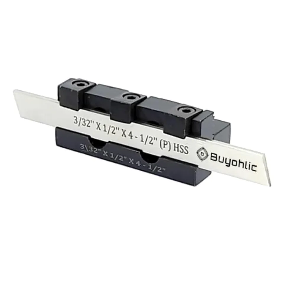 Soportes de herramientas de corte ajustables para torno de metal 3/32 x 1/2 x 4-1/2 pulgadas vástago 10 mm