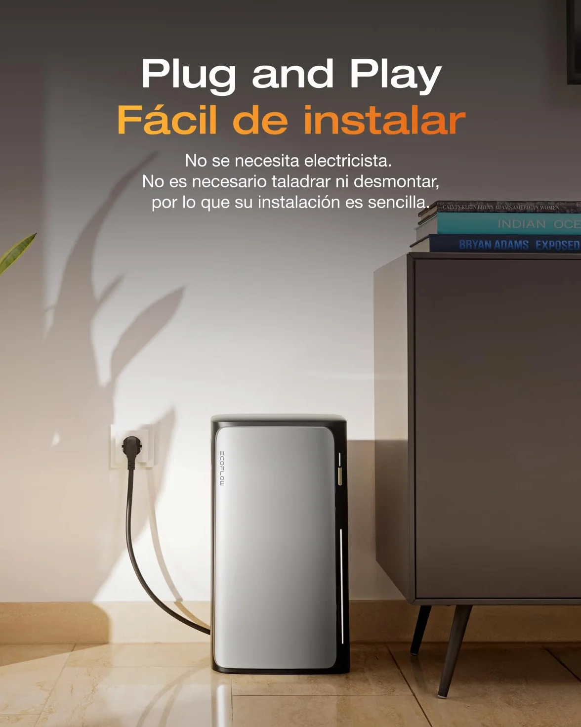 ECOFLOW Stream Ultra y 2 x AC Pro 5,76 kWh, con Almacenamiento de 2080 W baterías para Kit Solar con 4 Paneles solares de 500 W, Doble conexión AC, Capacidad hasta 11,52 kWh, Smart AI, Plug &Play