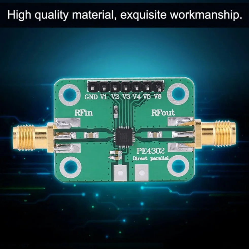 Atenuador de Control Numérico PE4302 RF 1MHz-4GHz Paralelo Industrial