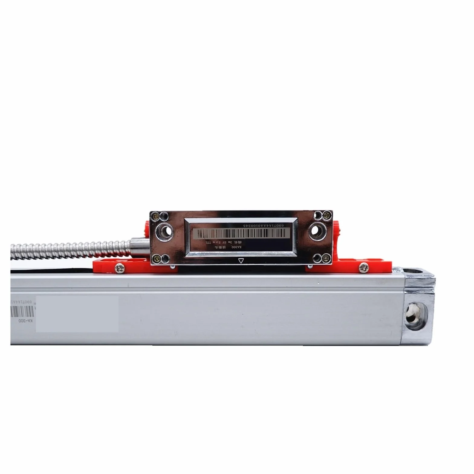 Kit de codificador Lineal, Sensor de e de Vidrio Lineal 0,005 mm TTL 520 mm-1020 mm Regla codificadora óptica de Desplazamiento Lineal para fresadora(KA300-870mm)