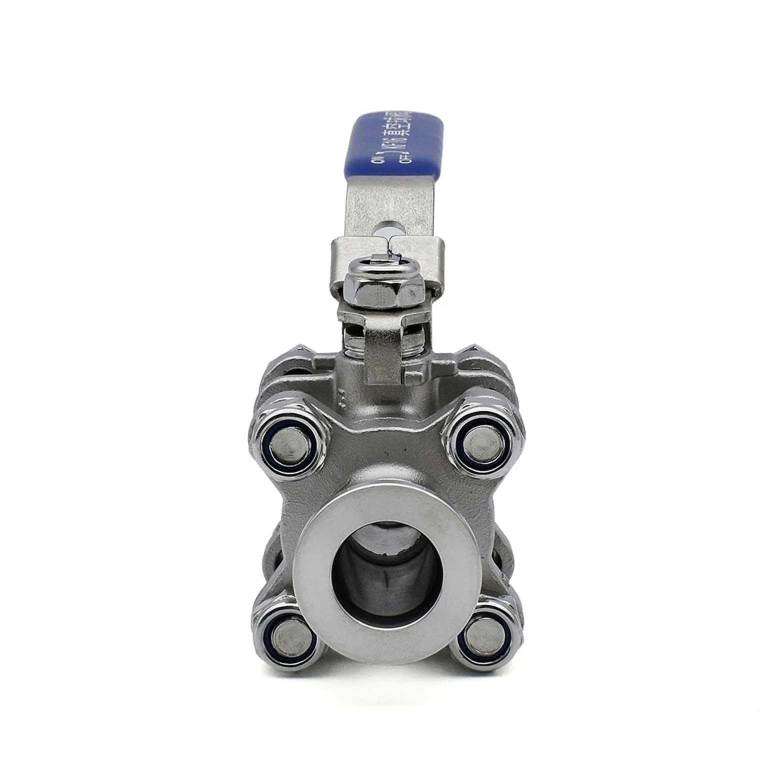 Válvula de bola manual de alto vacío de tres piezas KF SS304 acero inoxidable KF16 KF25 KF40 KF50 Brida de instalación rápida leisurely(KF25)