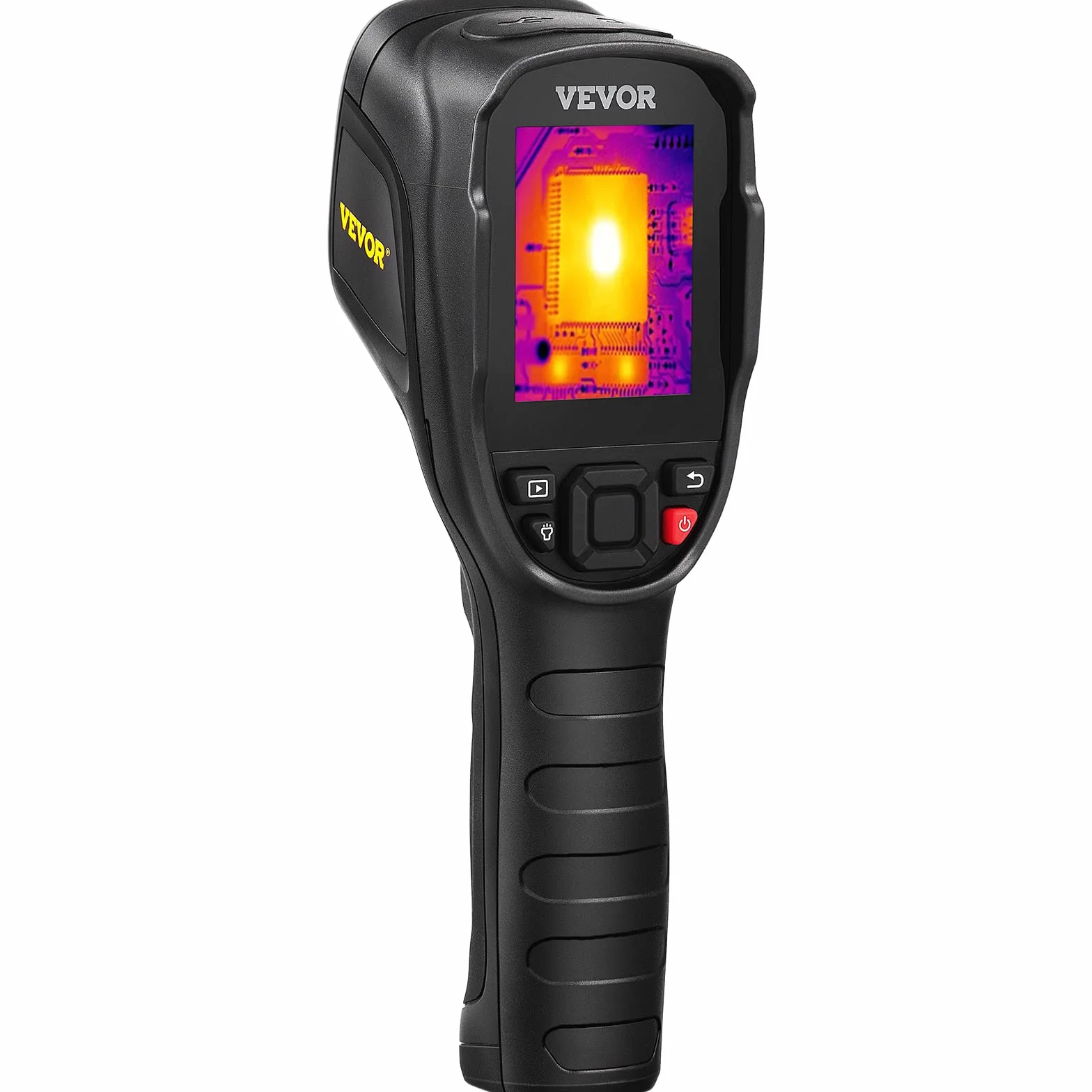 VEVOR Cámara Termográfica Infrarrojos Portátil Resolución 240x180 píxeles Cámara de Imágenes Térmicas por Infrarrojos Rango de Temperatura de -20 a 450 Centígrados Cámara Termográfica Digital 64G