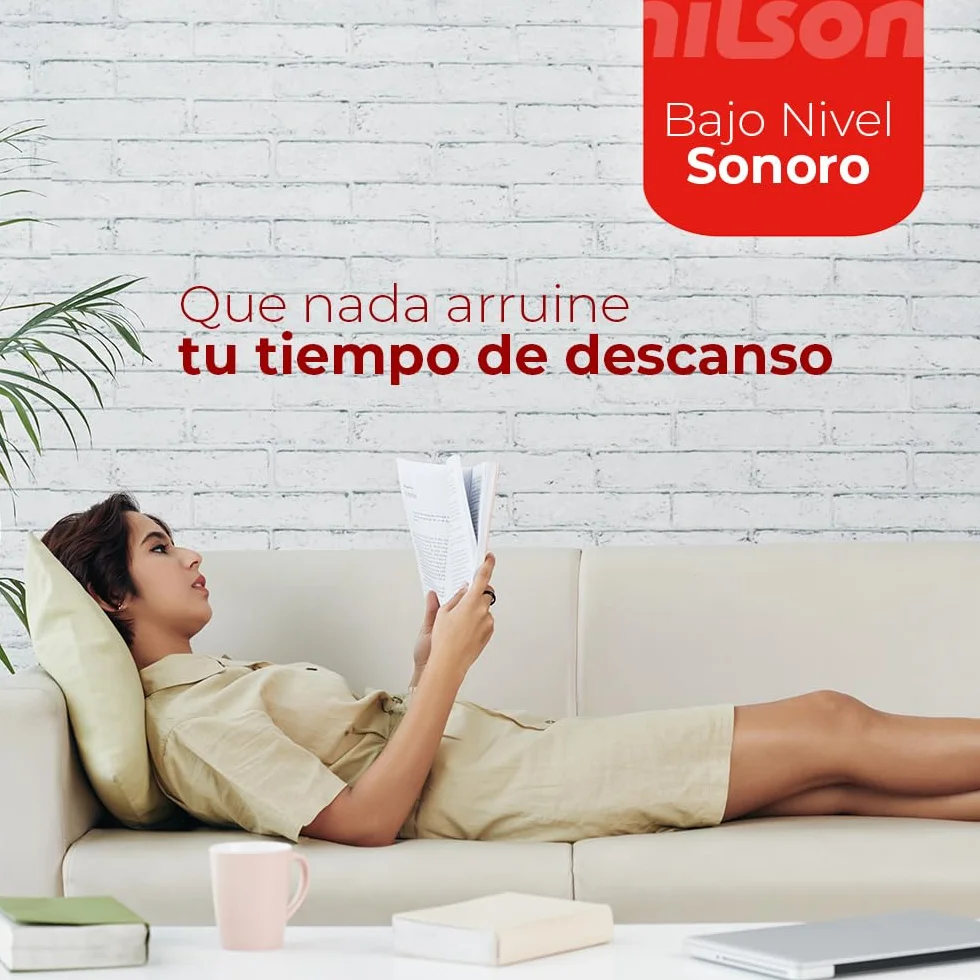 Nilson Congelador Vertical Blanco NCV145500E 165L Puerta Reversible Eficiencia Energética Clase E