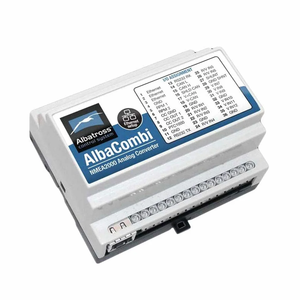 ALBATROSS Combi, Conversor De Datos Analógicos Unisex Adulto, NMEA2000, NMEA2000