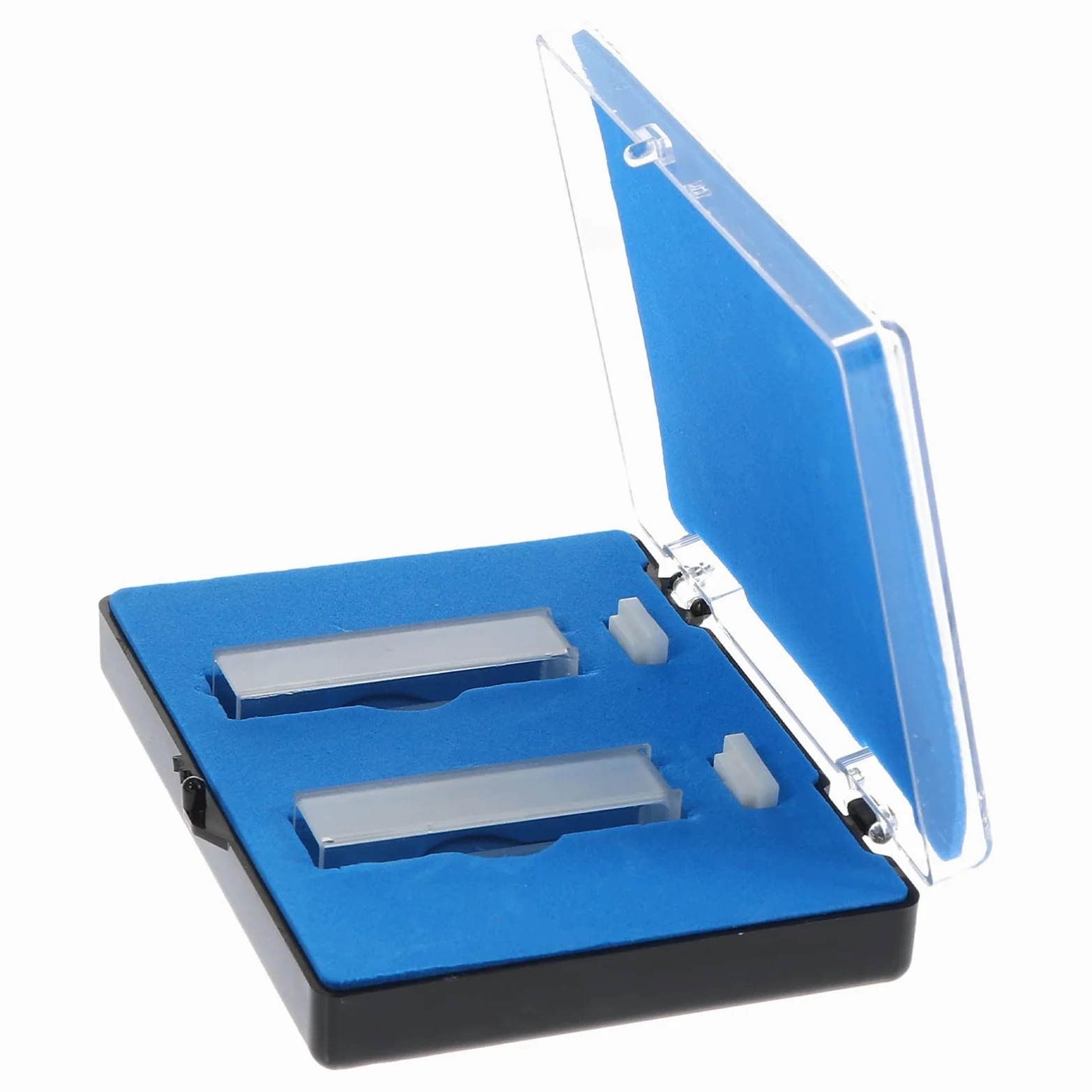 SOLUSTRE 8 Piezas Cubeta De Cuarzo Palet De Plastico Platos De Pesaje De Laboratorio Cubeta Sellable Baterías Cuadradas Cubeta Para Espectrofotómetro Cubetas Vidrio 100 Mm Producto Plástico