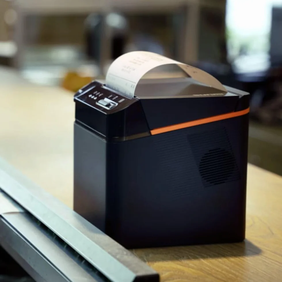 SUNMI Cloud Printer - Impresora Tickets 80mm - Papel Térmico 80 mm - Impresora Termica sin Tinta - Corte Automático - Conexión USB, RJ11, Wifi y Bluetooth - Velocidad de Impresión 250 mm/s