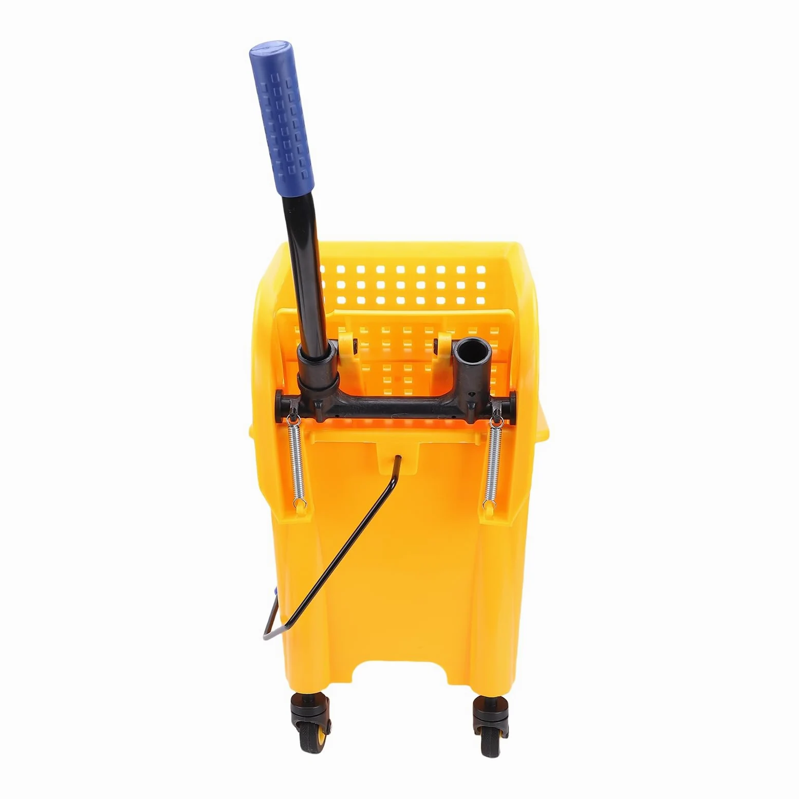 Cubo para fregona con escurridor Lateral de 20 litros con Ruedas y asa