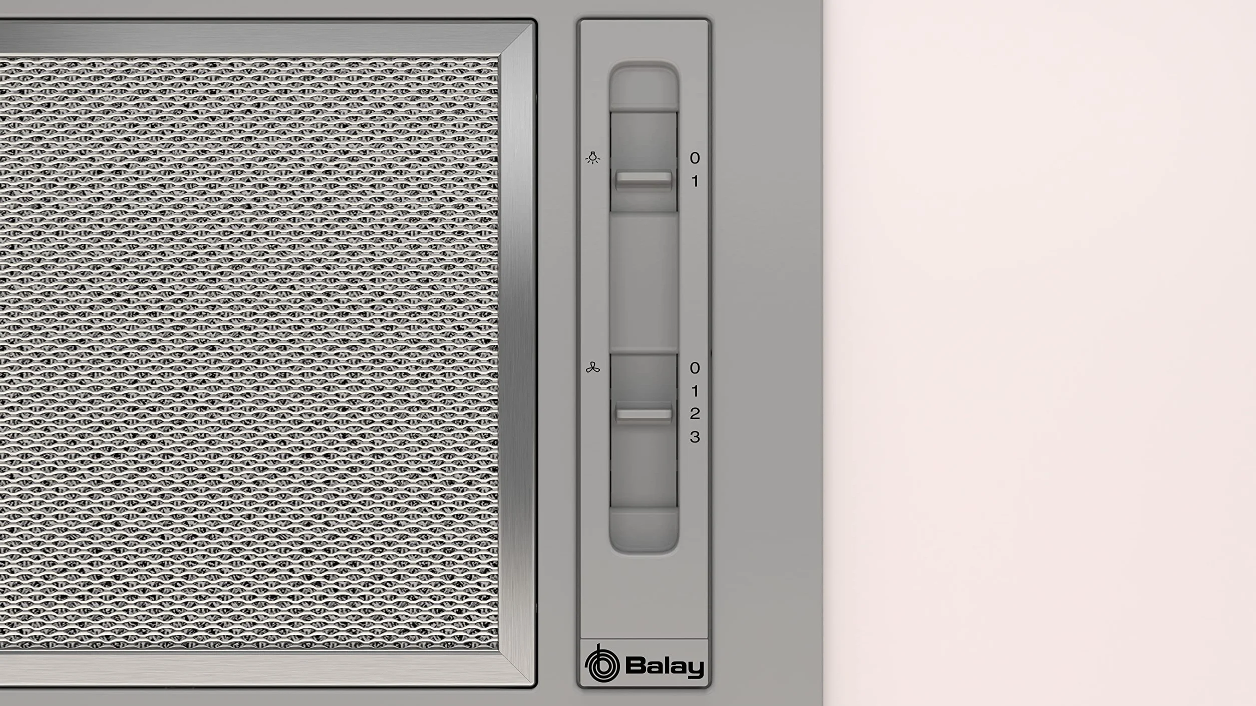 Balay Campana extractora 53 cm Gris metalizado 3BF263NX